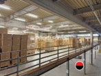 Hallen- und Büroansicht - Lager auf Rampe | ca. 4.350 m² mit ca. 150 m² Büro | Industriegebiet 24/7