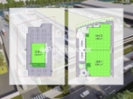 Mustergrundriss - PROVISIONSFREI: HOCHMODERNER LOGISTIKNEUBAU IN BILLBROOK!