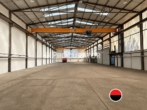 Hallenansicht - Solitärobjekt | ca. 4.500 m² Freifläche | mit zwei Kalthallen ca. 2.250 m² & Bürogebäude